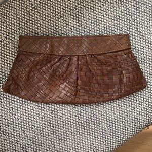 Lauren Merkin Leather Clutch